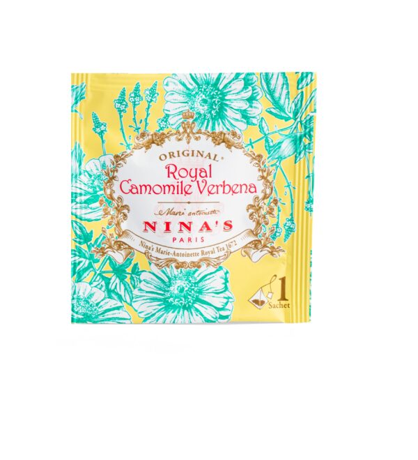 Nina's Marie Antoinette Teabags box, Assorted Organic Tea Bag Surprise Box, Teabag Box Promotion France
