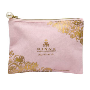 Trousse rose en coton